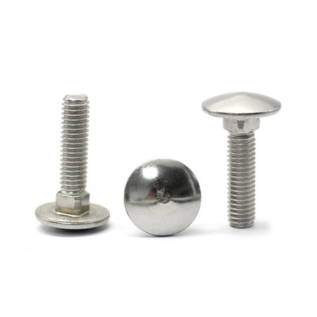 DIN603 Hot Dipped Galvanized HDG Cup Head Carriage Bolt and Mur Coach μπουλόνι