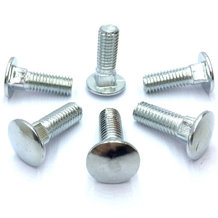 Coach Bolts Plus Nuts Carriage Bolts Square Cup Cup M6 M8 M10 Διάφορη ποσότητα