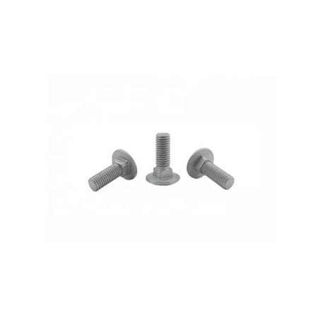 Gi Hardware Square Hole Full Threaded Carriage Bolt And Nut Washer